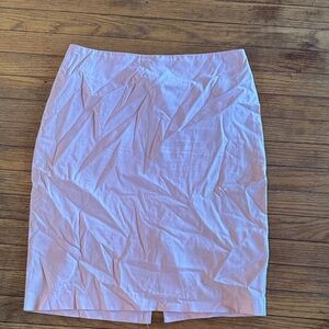 New York & Company Light Pink Pencil Skirt